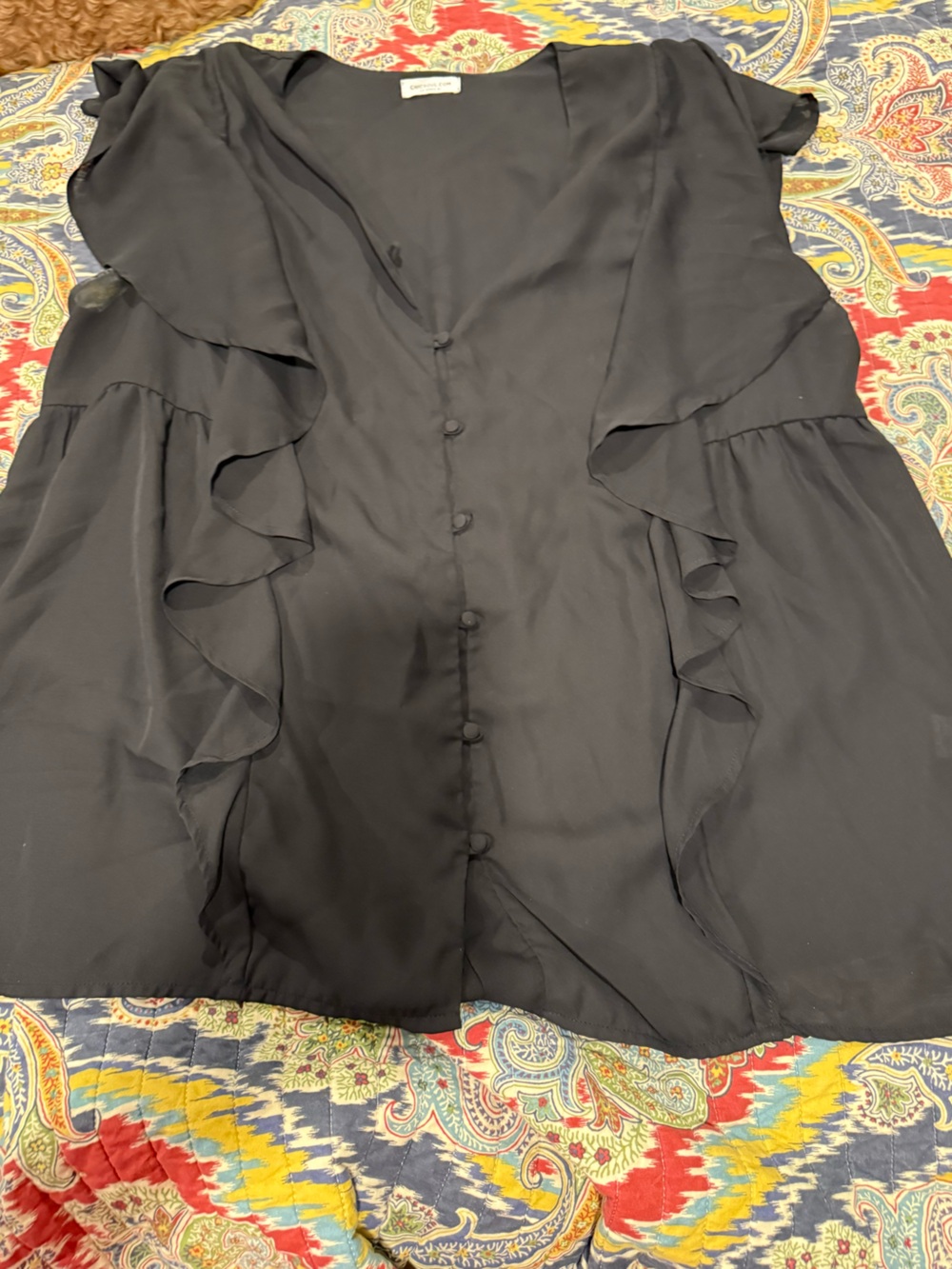 Chic Soul Black Women's Blouse